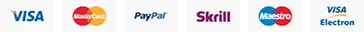 Accepted payment methods